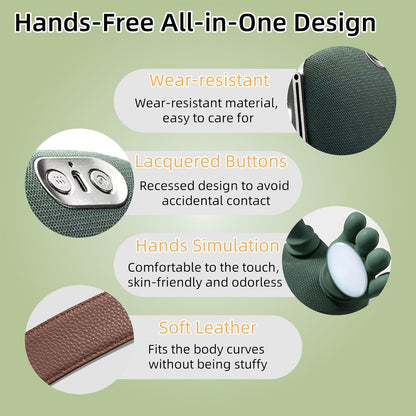 Hand-Grip Deep Tissue Neck Massager – Relieves Pain, Muscle Stiffness & Fatigue