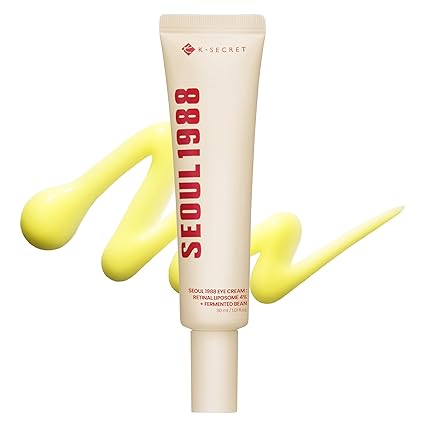 SEOUL 1988 Eye Cream – Retinal Liposome 4% + Fermented Bean | Anti-Wrinkle & Brightening Eye Care