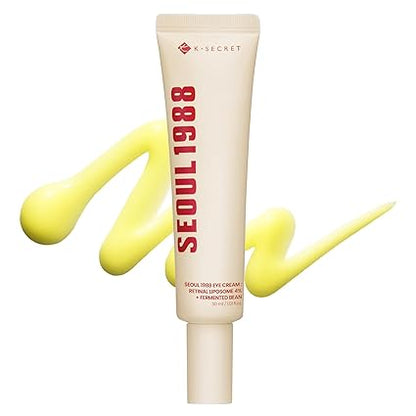 SEOUL 1988 Eye Cream – Retinal Liposome 4% + Fermented Bean | Anti-Wrinkle & Brightening Eye Care