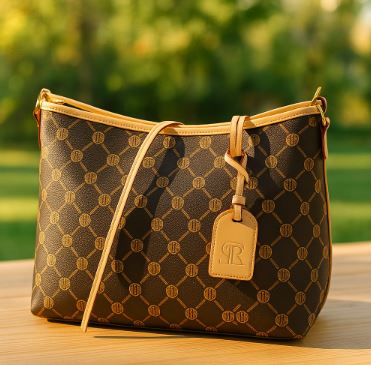 Designer-Inspired Monogram Tote