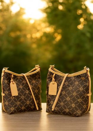 Designer-Inspired Monogram Tote