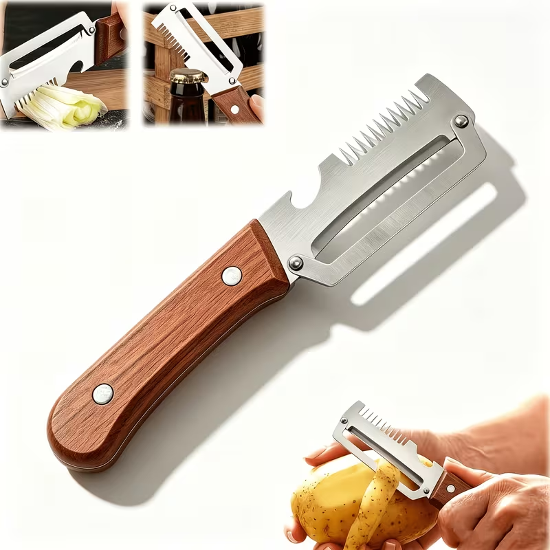 2 in 1 Multifunctional Vegetable Peeler/cutting in minutes/save time
