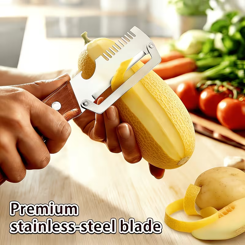 2 in 1 Multifunctional Vegetable Peeler/cutting in minutes/save time